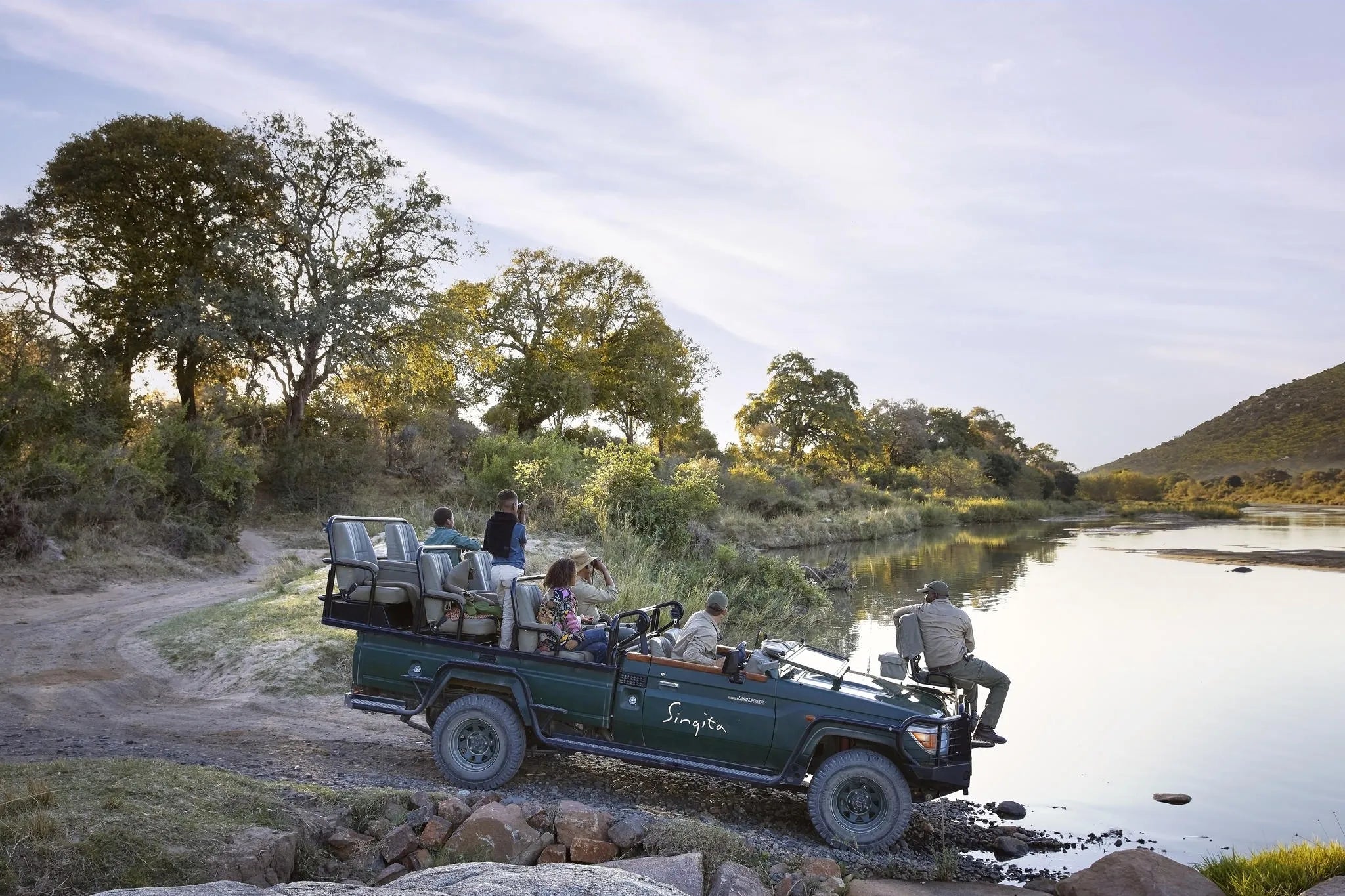 Singita Sabi Sand Game Drive at Singita Ebony Lodge, Sabi Sand Nature Reserve, South Africa.