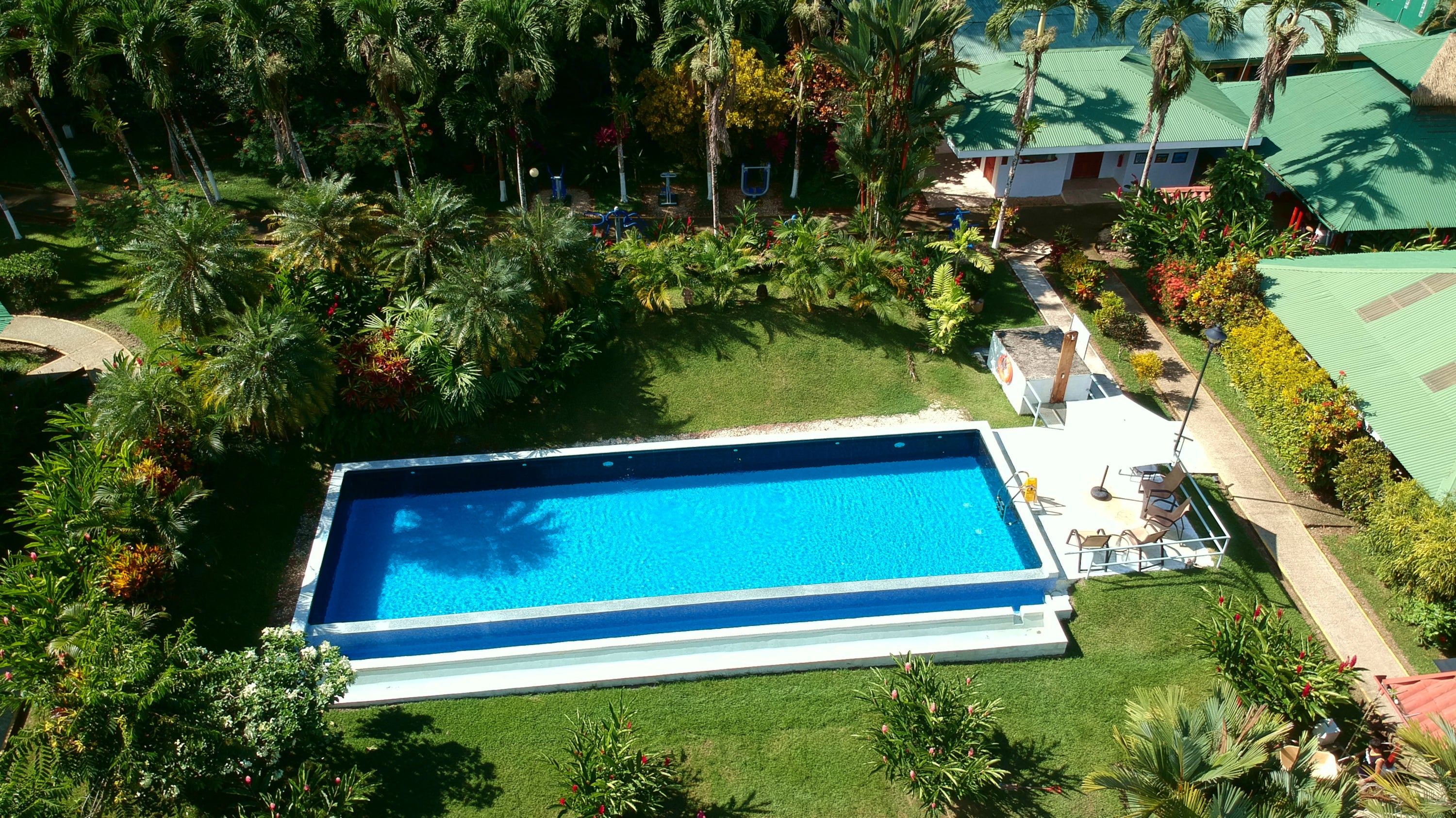 Lap pool.