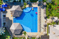 Swimming Pool with Swim Up Bar