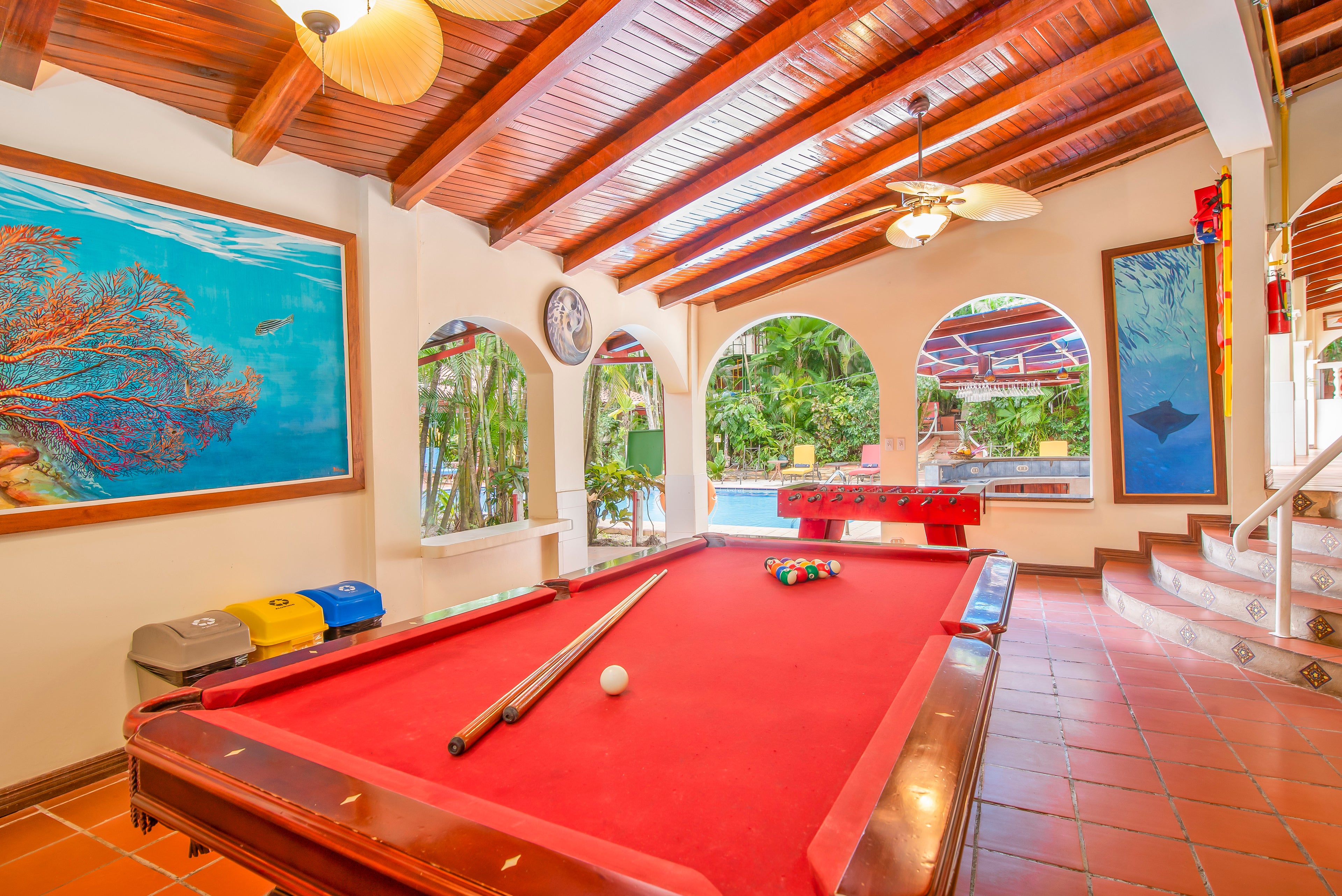 Sala de Juegos de Hotel Villas Lirio