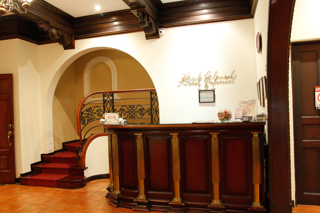 Reception desk