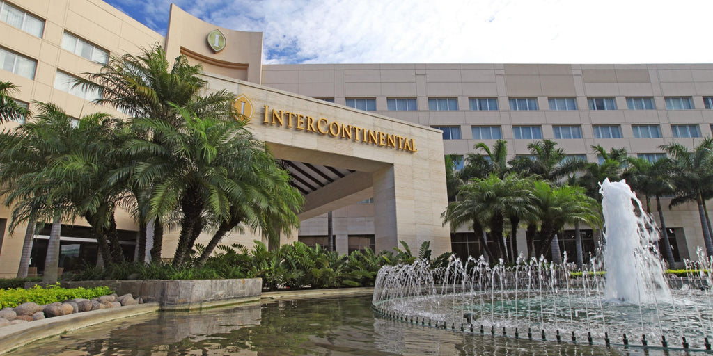 Front view of the hotel