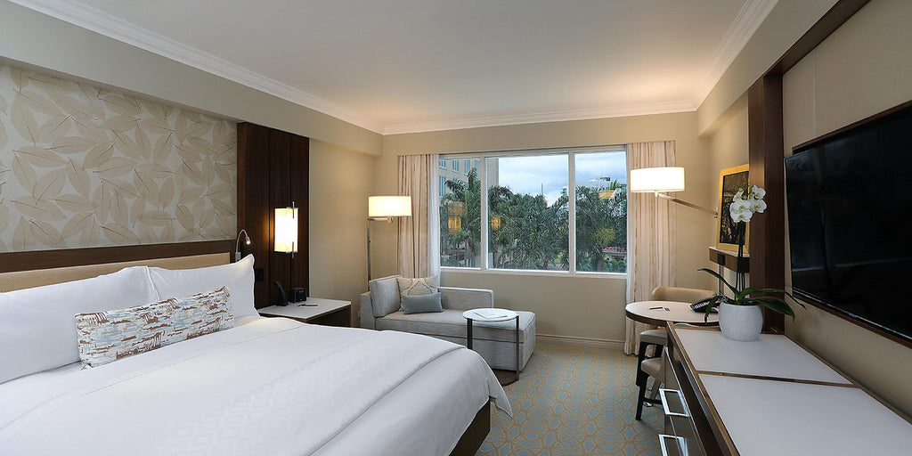 Bedroom suite of the hotel