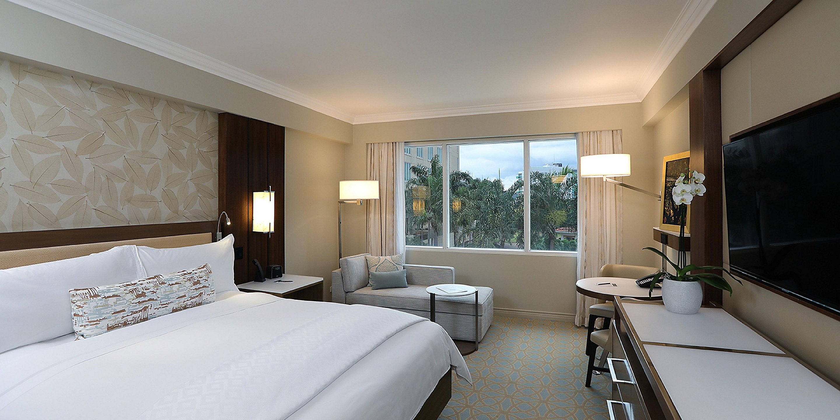 Bedroom suite of the hotel