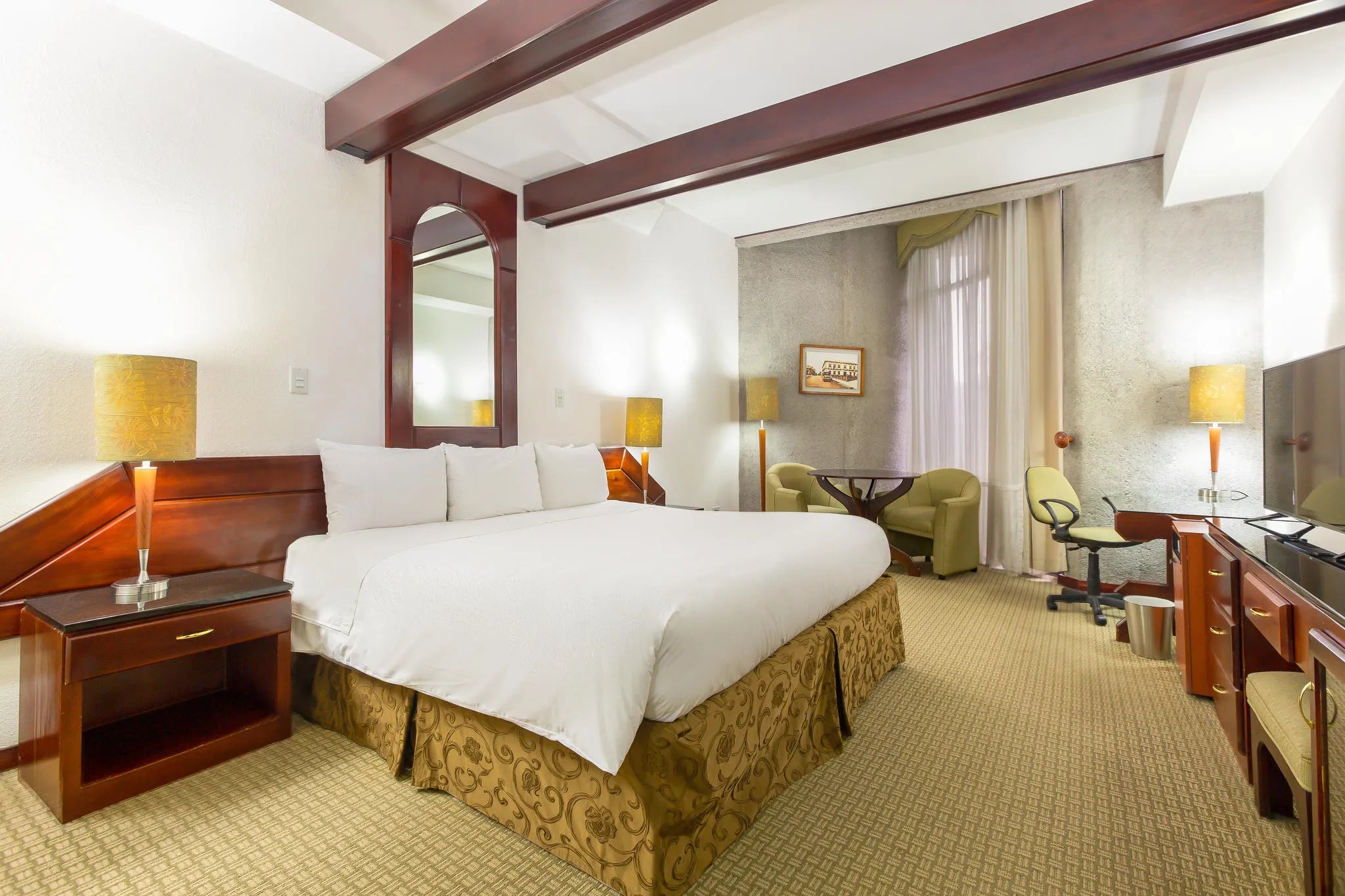 Standard king bed at Radisson San Jose Costa Rica, San Jose, Costa Rica.