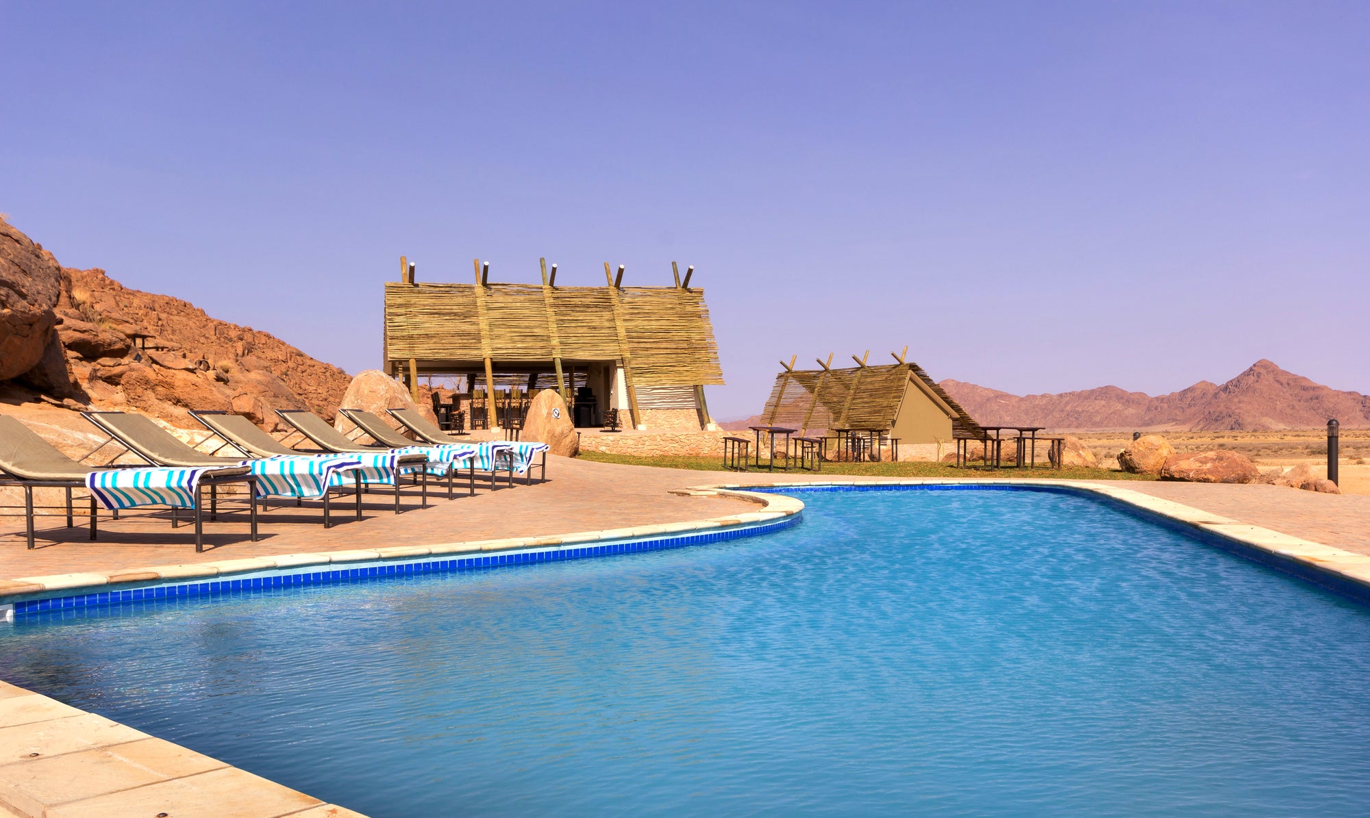 Desert Quiver Camp Pool Area