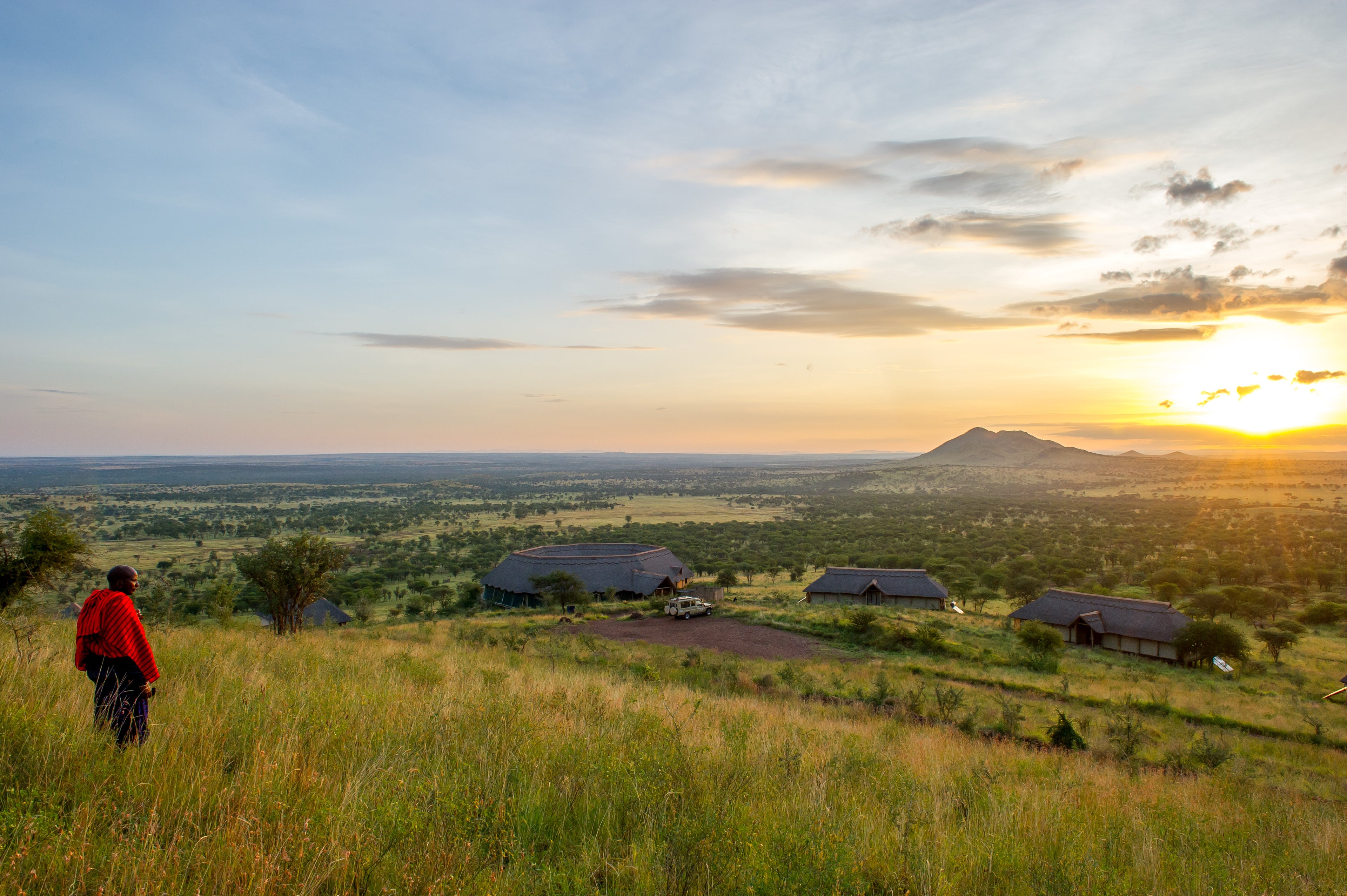 Kubu Kubu Tented Lodge - View of the lodge