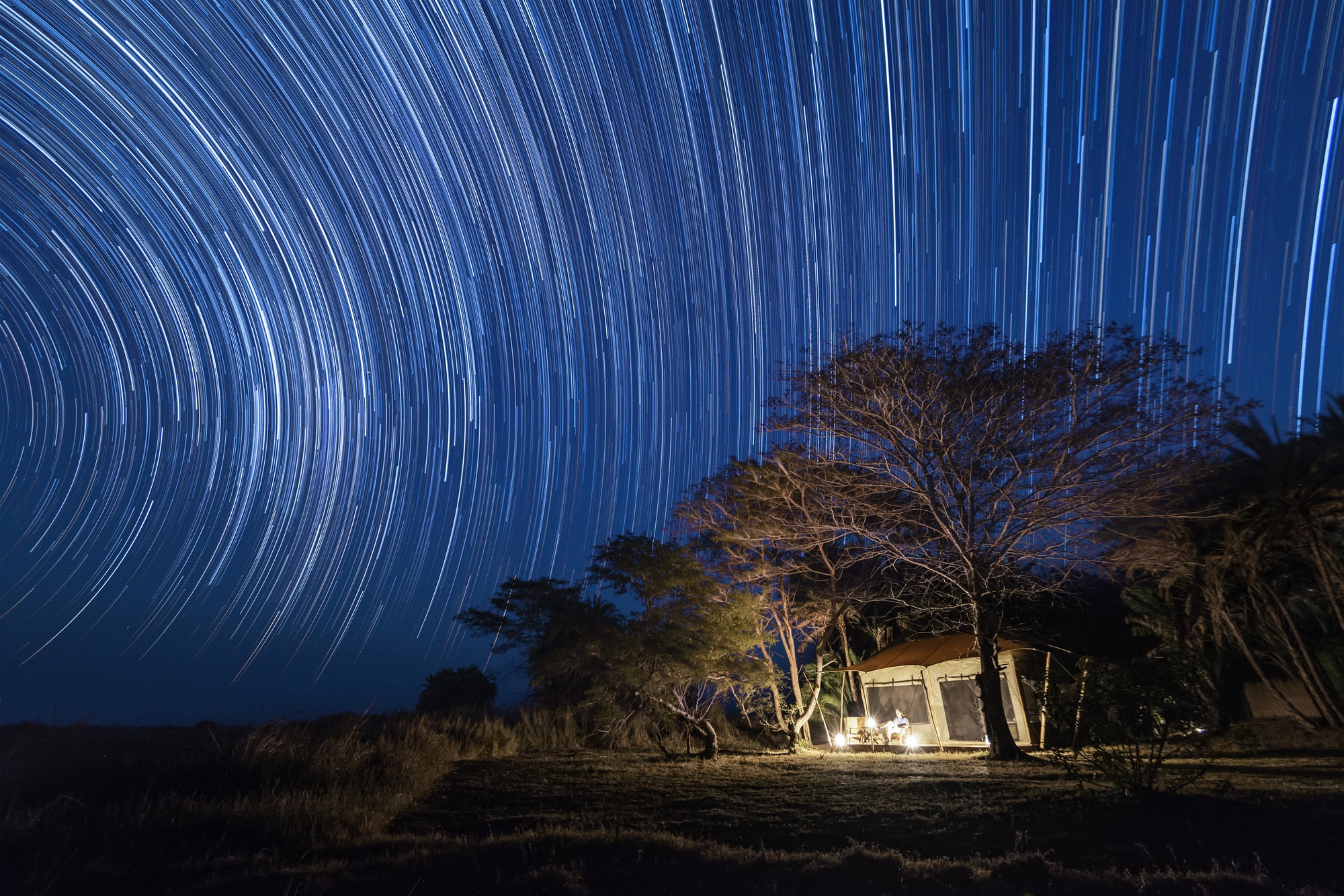 Busanga Plains Camp - tent exterior
