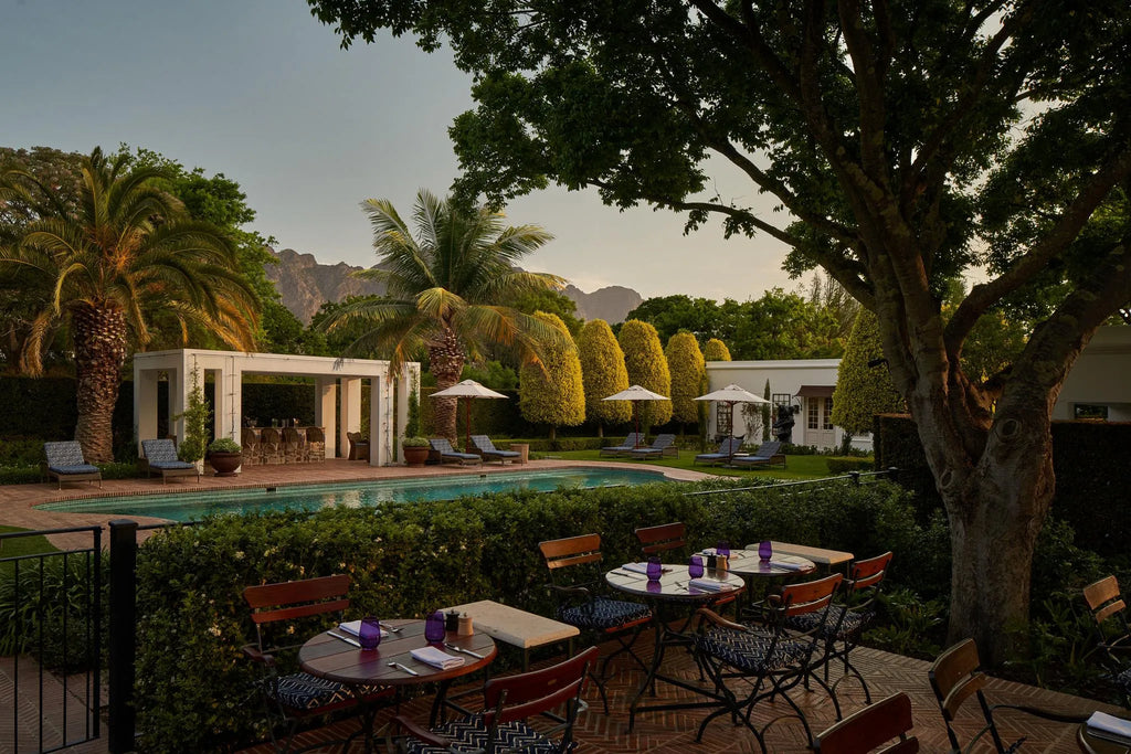 Conservatory Terrace to Pool