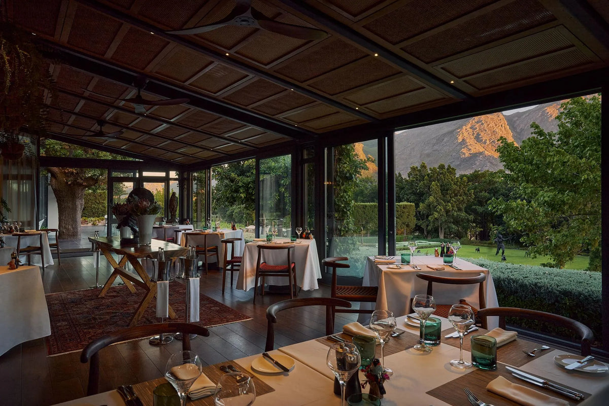 Leeu Estates Manor House - The Dining Room