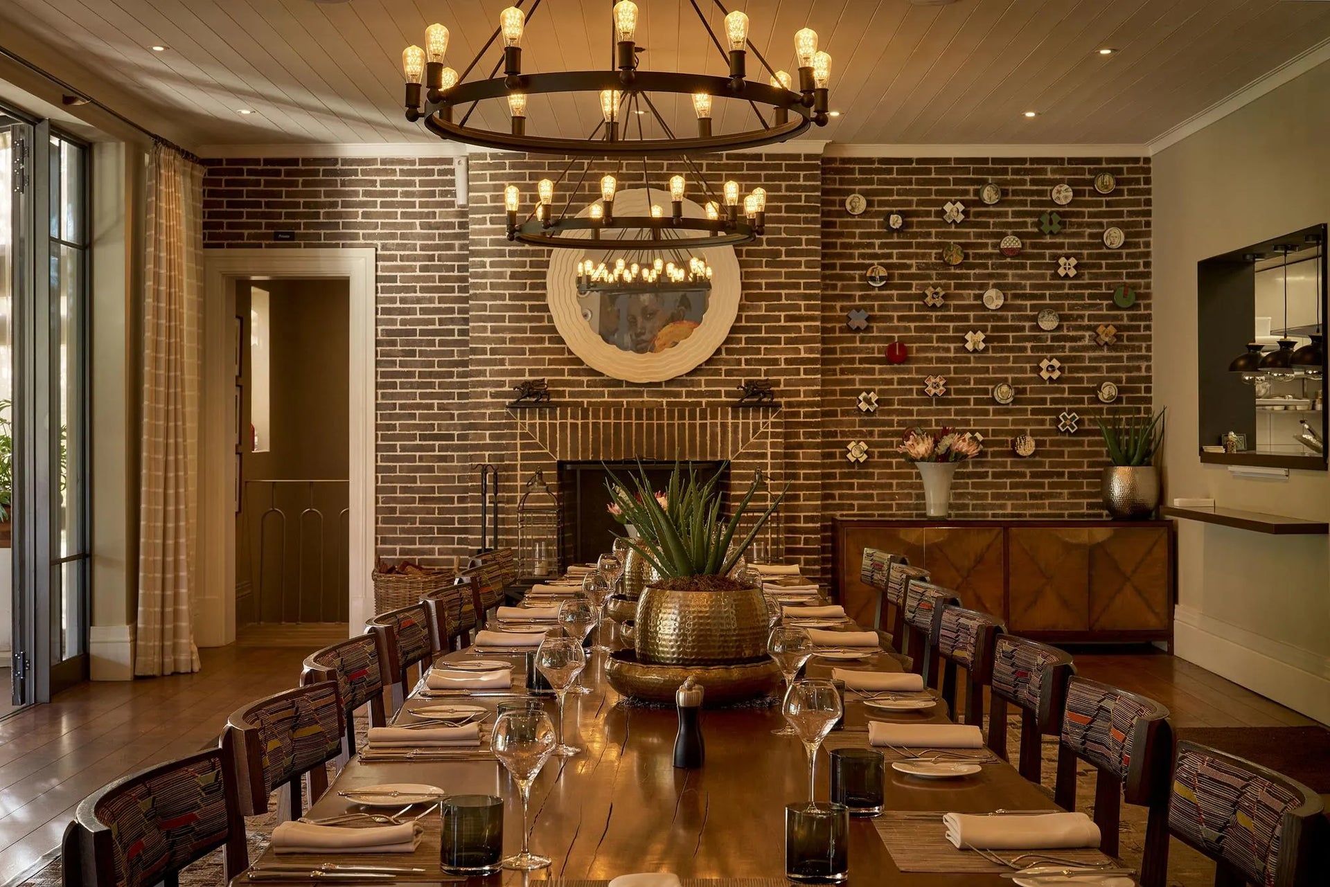 Leeu Estates Manor House - The Dining Room