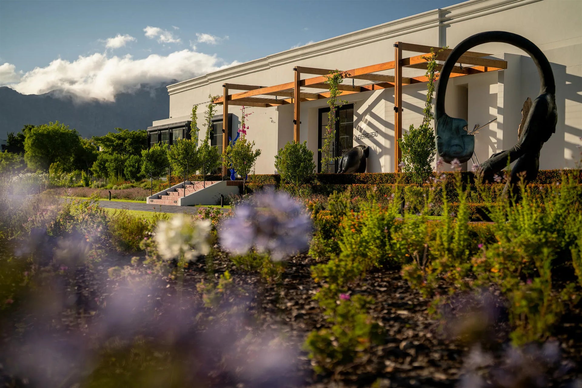 Everard Read - Leeu Estates at Leeu Estates, Franschhoek, South Africa.