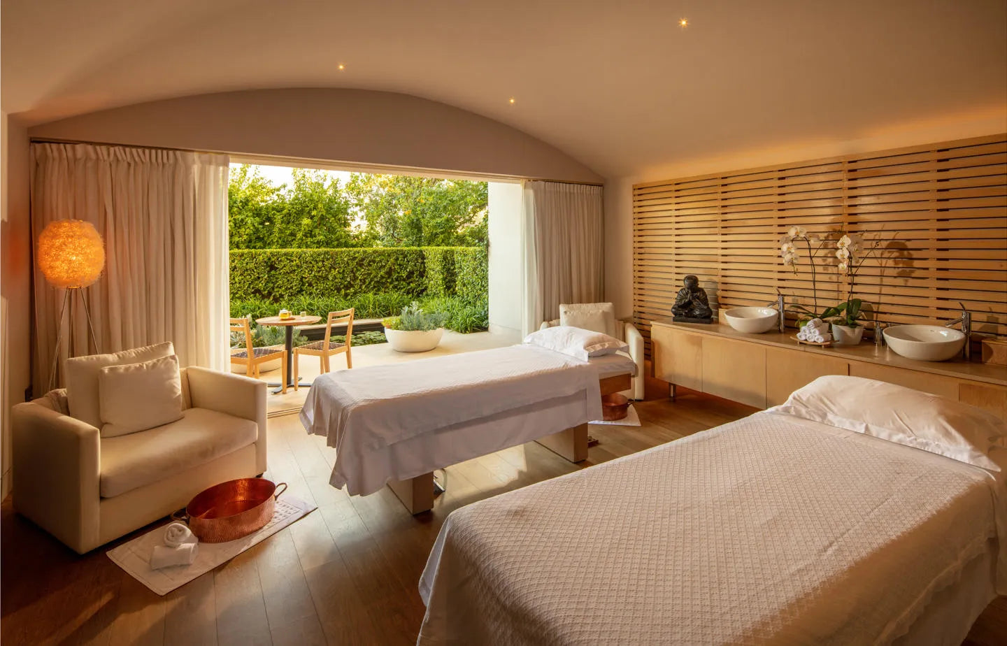 Leeu Spa by Healing Earth at Leeu Estates, Franschhoek, South Africa.