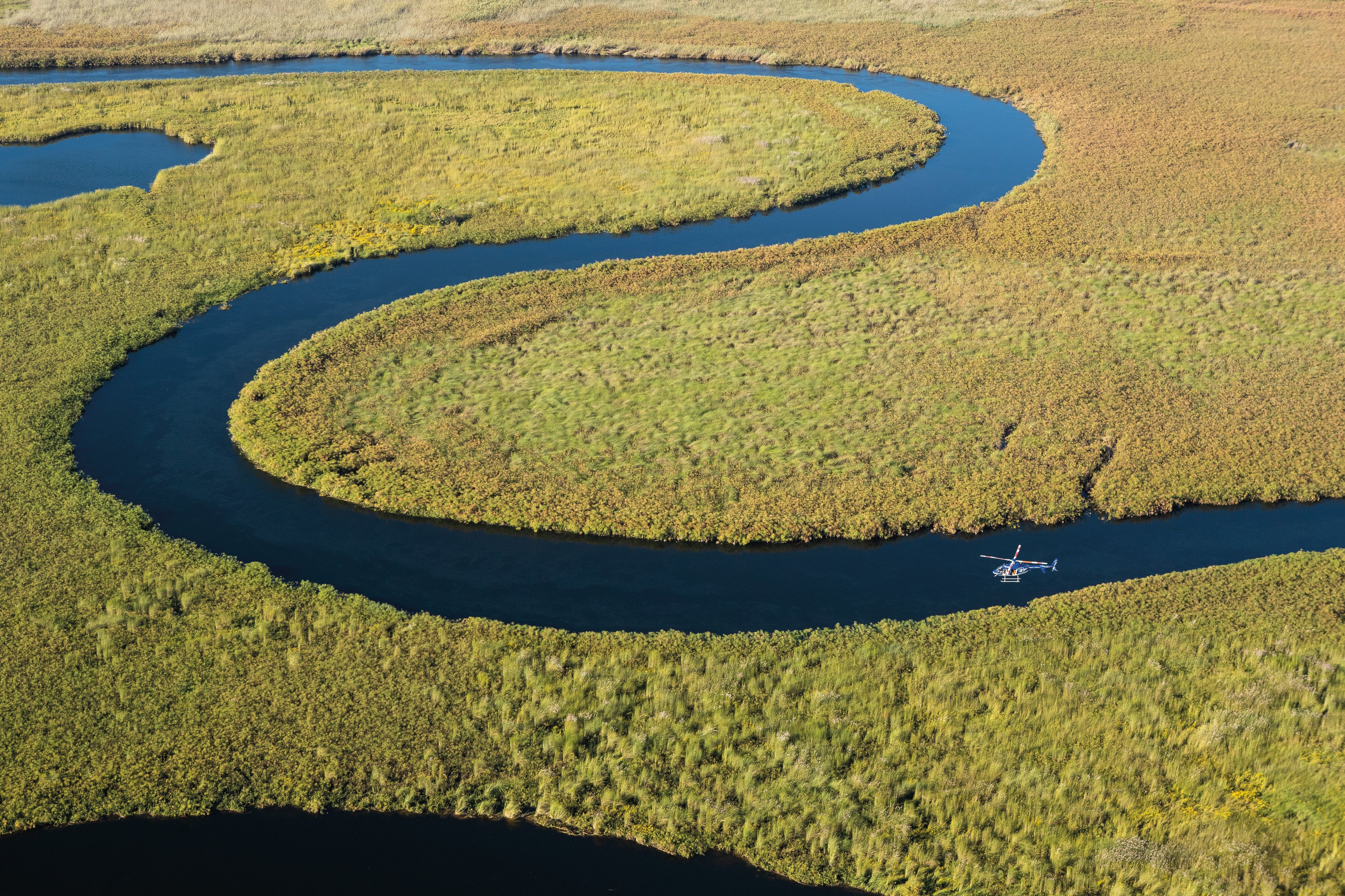 Okavango Panhandle Helicopter Scenic Flight