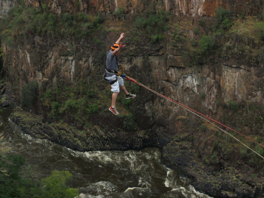 Gorge swing Freefall