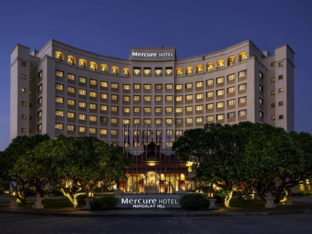 Hotel Exterior at Mercure Mandalay Hill Resort, Mandalay, Myanmar.