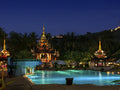 Pool at Mercure Mandalay Hill Resort, Mandalay, Myanmar.