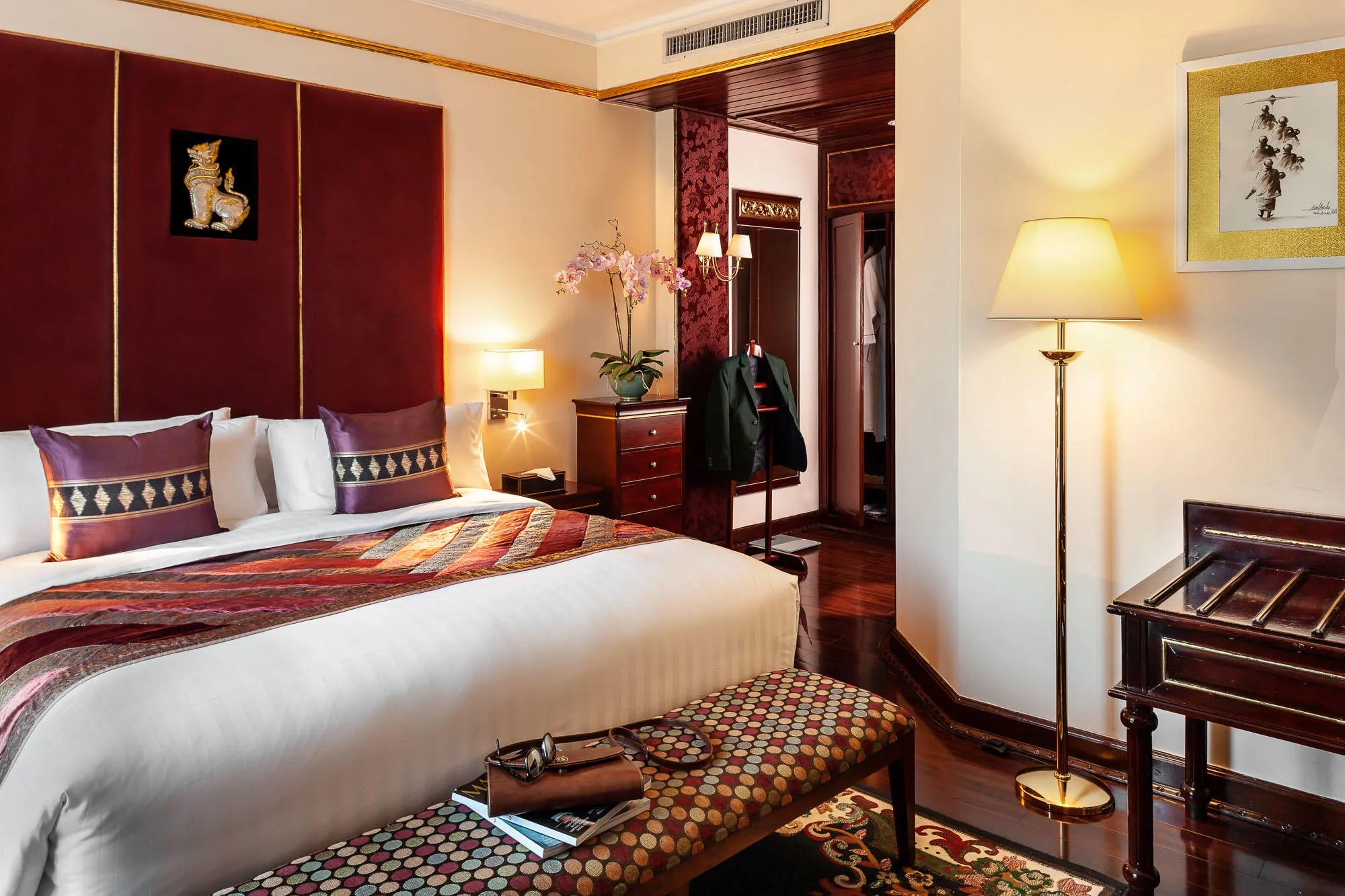 Rooms at Mercure Mandalay Hill Resort, Mandalay, Myanmar.