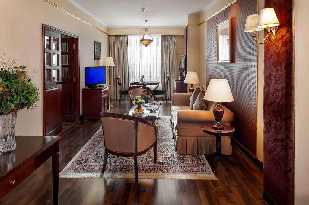 Rooms at Mercure Mandalay Hill Resort, Mandalay, Myanmar.