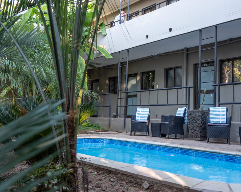 The inviting pool