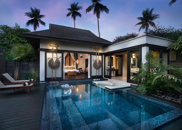 Two Bedroom Connecting Double Pool Villa