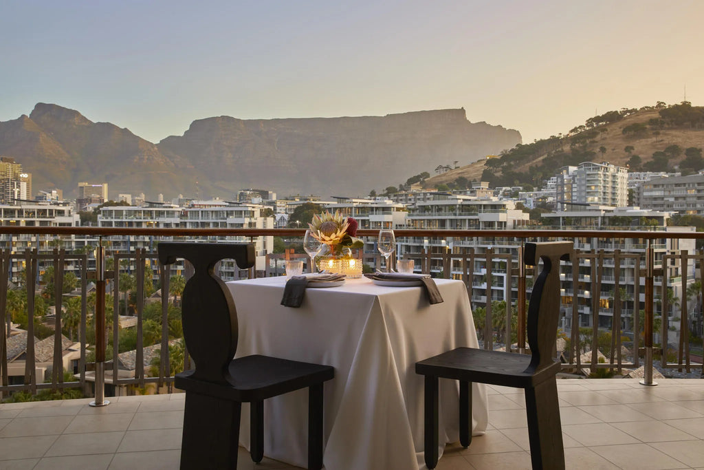 One&Only Cape Town - Private Balcony Dining at One&Only Cape Town, Cape Town, South Africa.