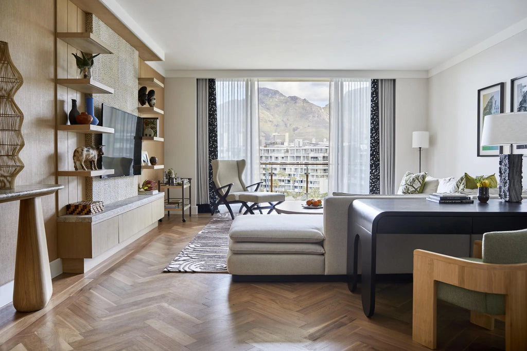 One&Only Cape Town Marina Grand Suite at One&Only Cape Town, Cape Town, South Africa.