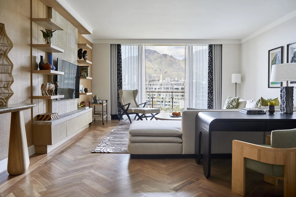 One&Only Cape Town Marina Grand Suite at One&Only Cape Town, Cape Town, South Africa.