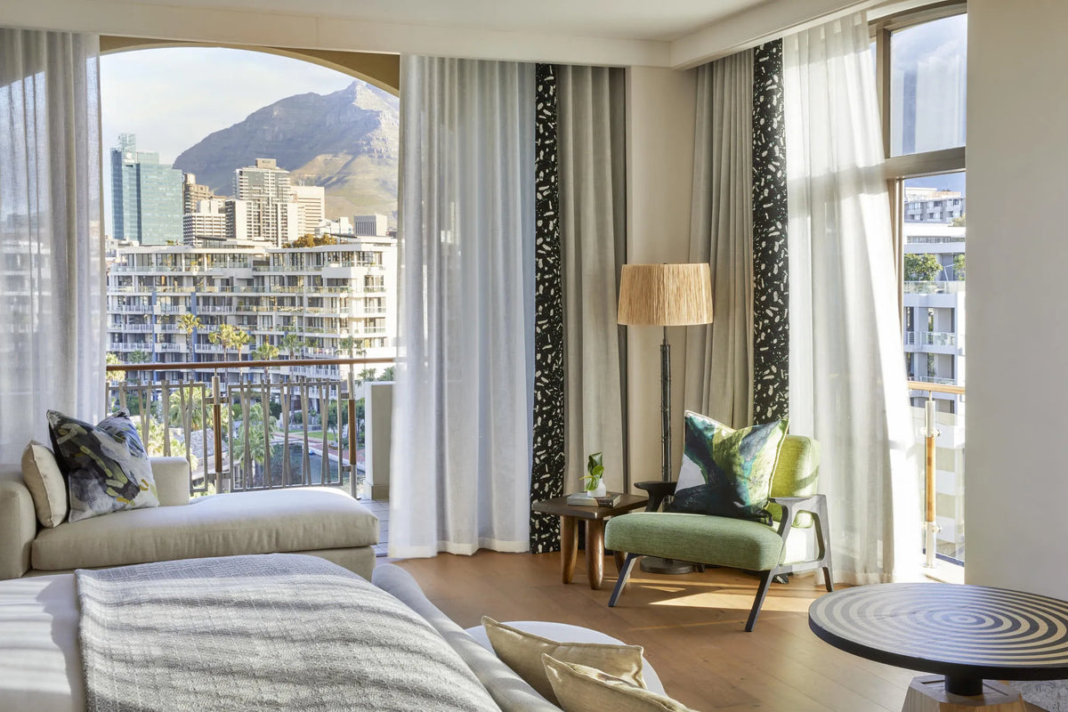One&Only Cape Town Marina Suite at One&Only Cape Town, Cape Town, South Africa.