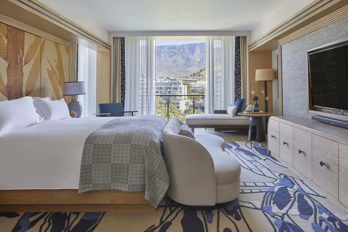 One&Only Cape Town Presidential Suite Bedroom at One&Only Cape Town, Cape Town, South Africa.