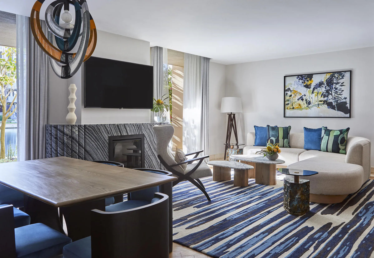 One&Only Cape Town Island Grand Suite at One&Only Cape Town, Cape Town, South Africa.