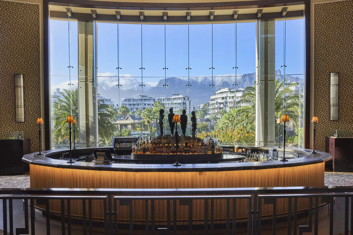 One&Only Cape Town Vista Bar & Lounge at One&Only Cape Town, Cape Town, South Africa.