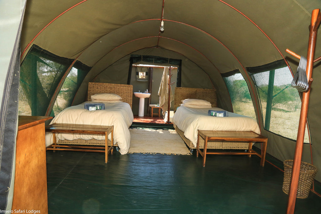 Twin Tent interior