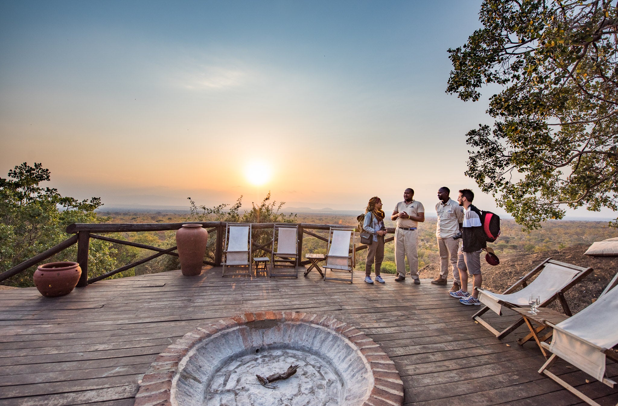 Fireplace View