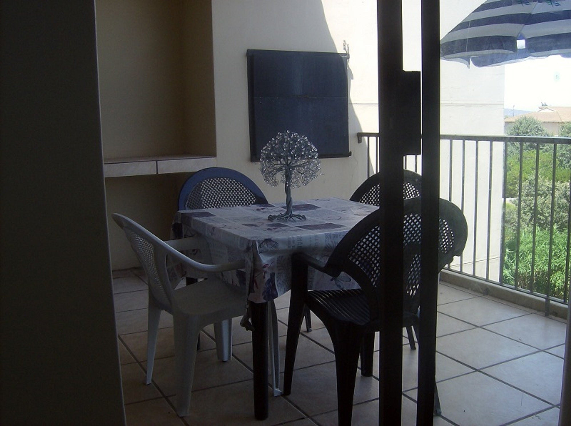 Balcony view from Master Bedroom