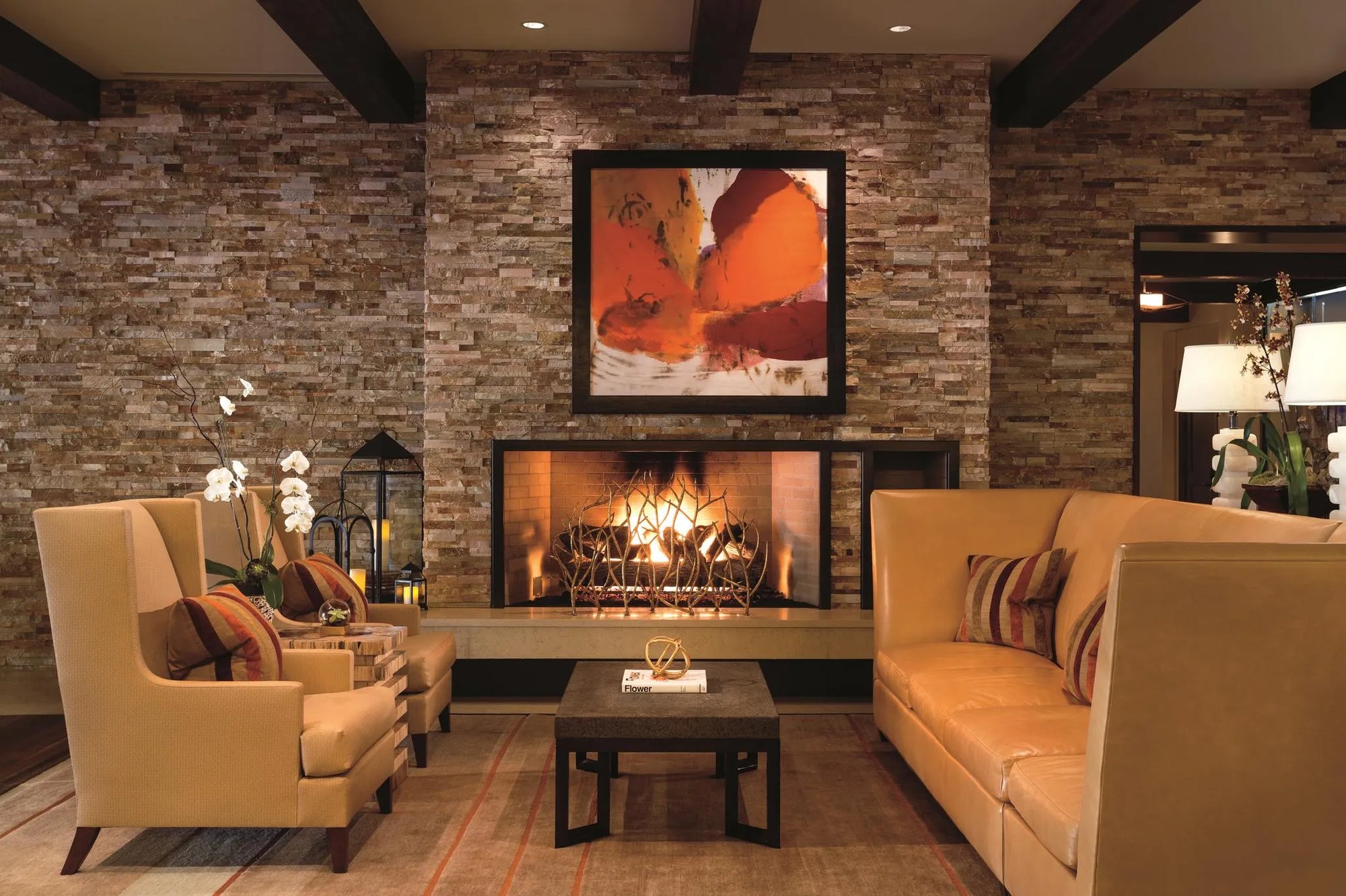 Lobby at The Ritz-Carlton Rancho Mirage, Palm Springs, United States.