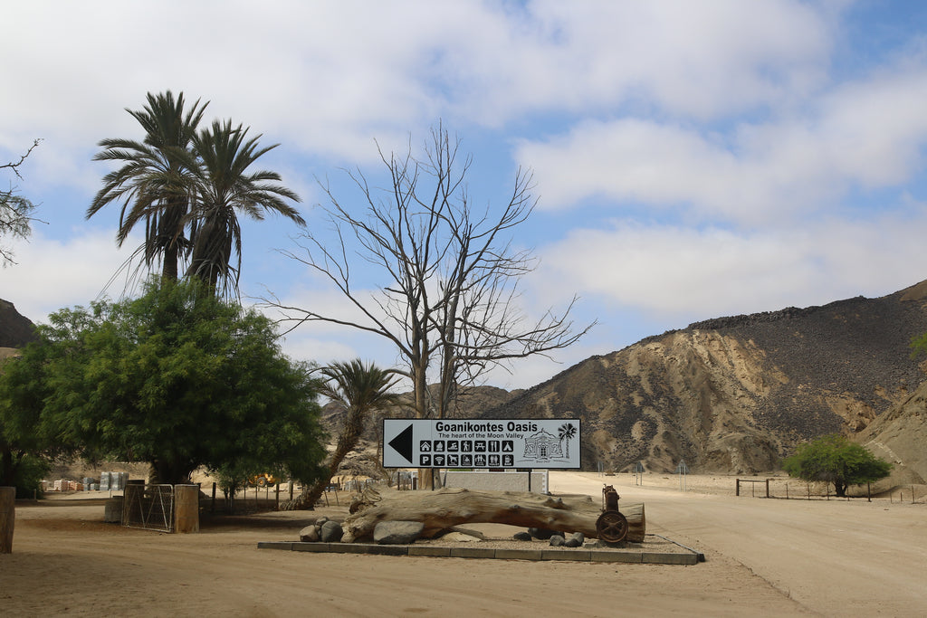 Entrance to Goanikontes Oasis