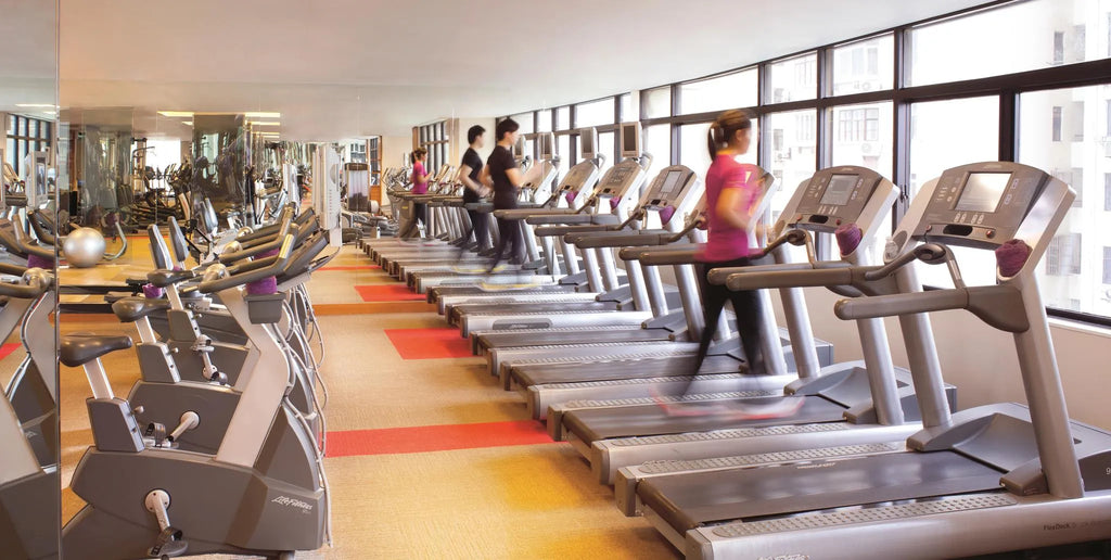 Fitness Center - Gym at The Portman Ritz-Carlton Shanghai, Shanghai, China.