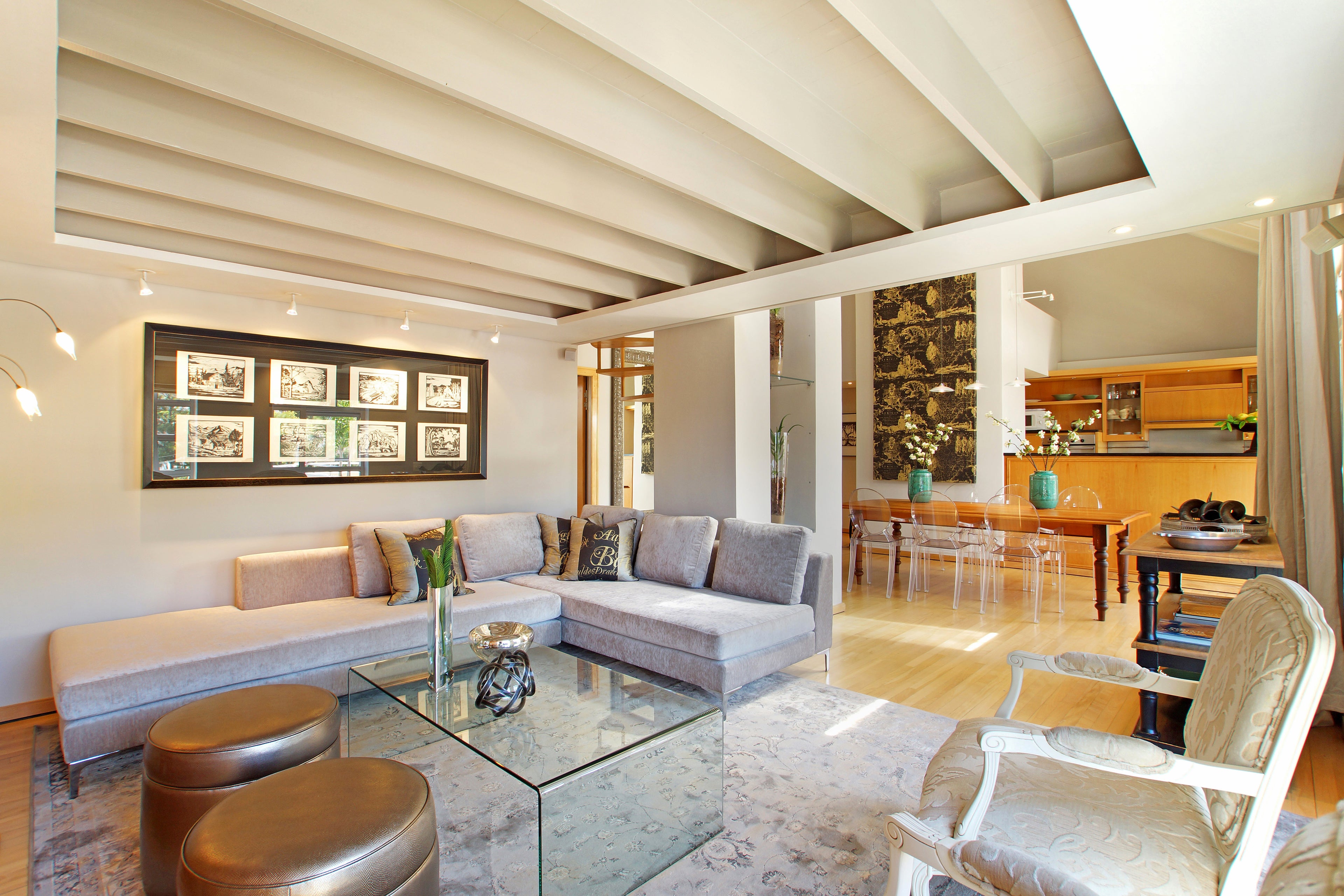 Palmkloof Penthouse - Living Area