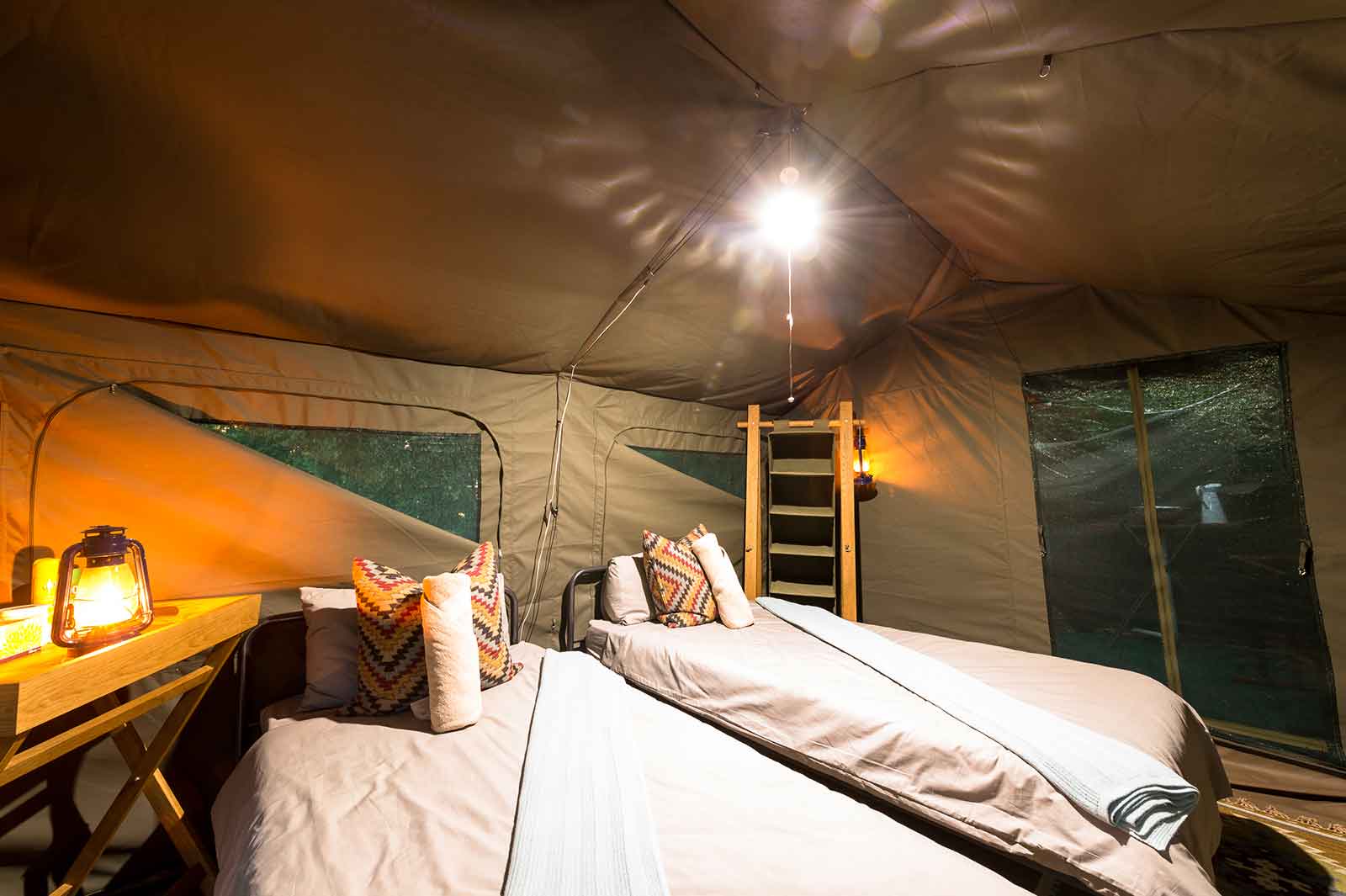 Xobega guest tent interior
