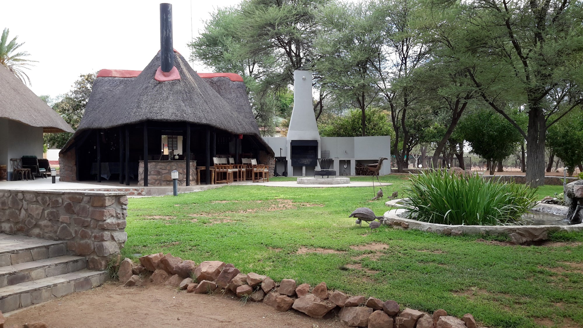 Braai area at Lapa