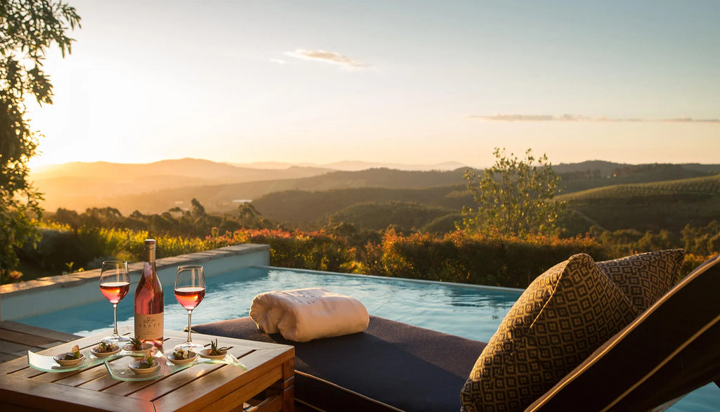 The Lodges at Delaire Graff Wine Estate, Stellenbosch, South Africa.