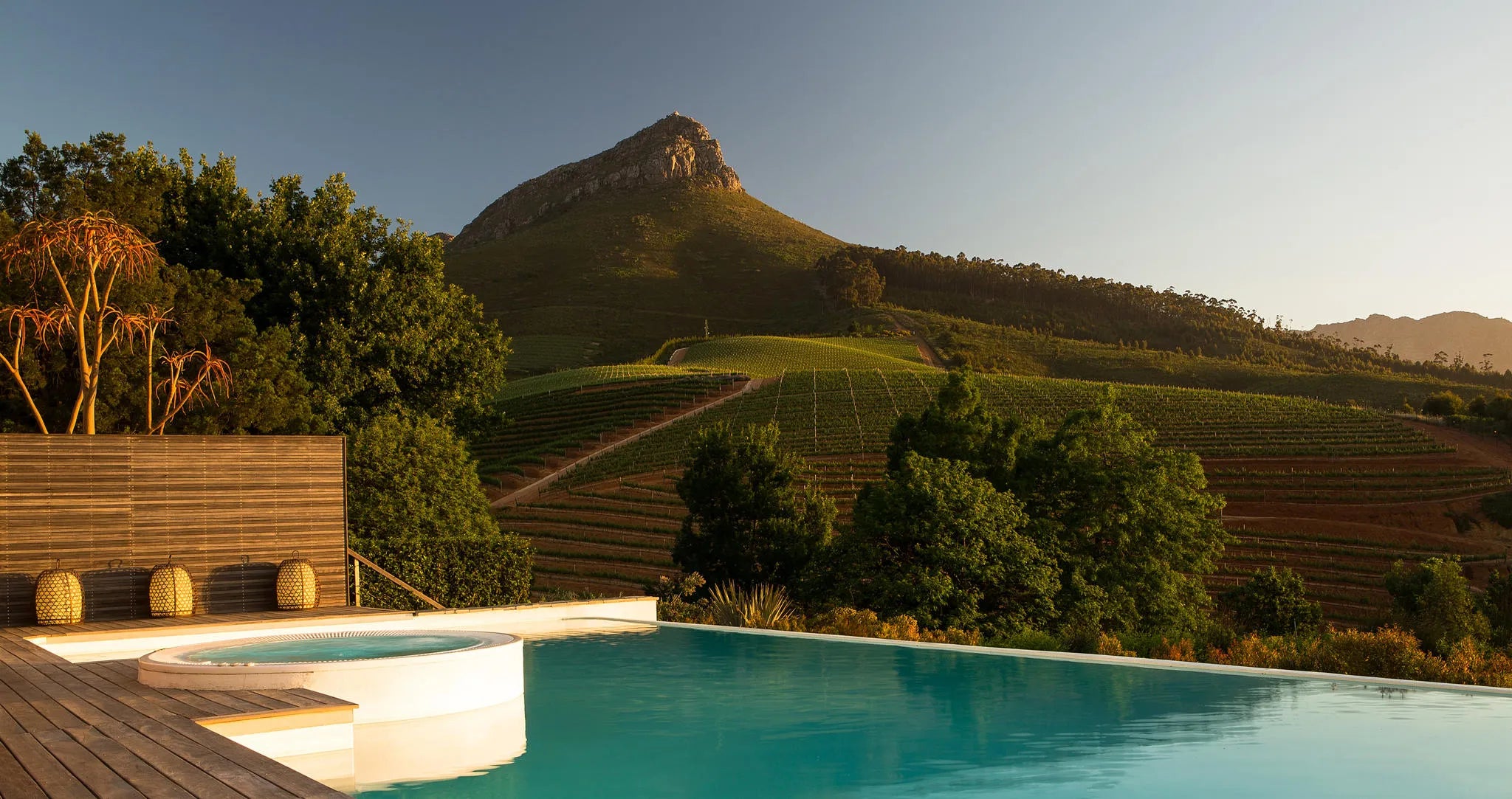 Vistas at Delaire Graff Wine Estate, Stellenbosch, South Africa.