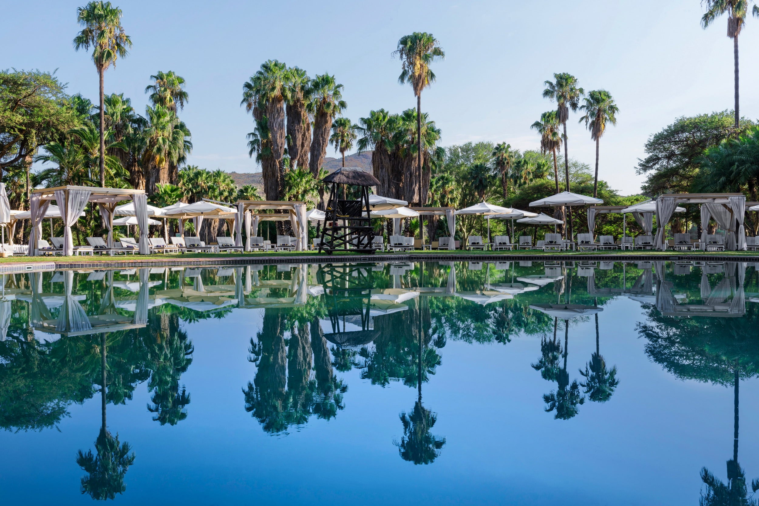 Cabanas pool