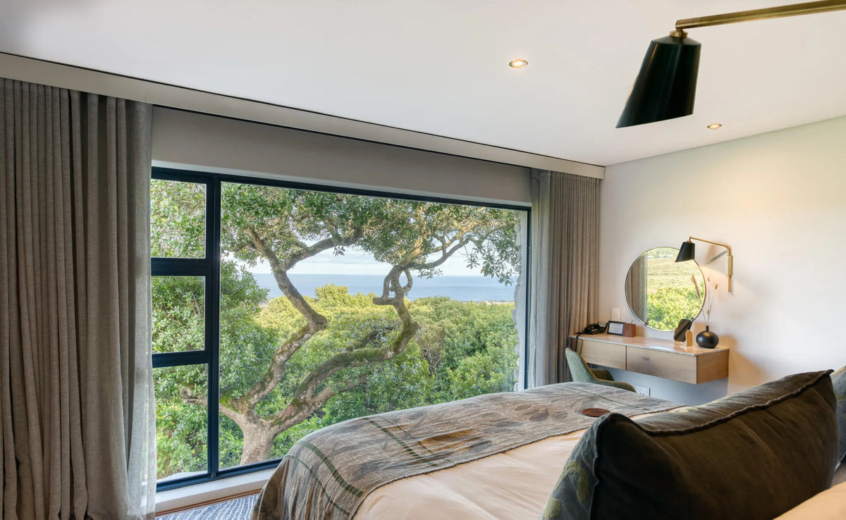 Garden Lodge Bedroom Suite at Grootbos Private Nature Reserve Garden Lodge, De Kelders, South Africa.