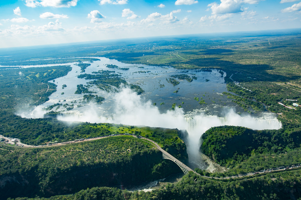 Ilala Lodge Hotel - Vic Falls Aerial