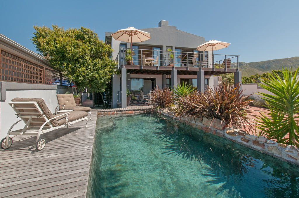 Whale Away Guest House form the Rock Pool