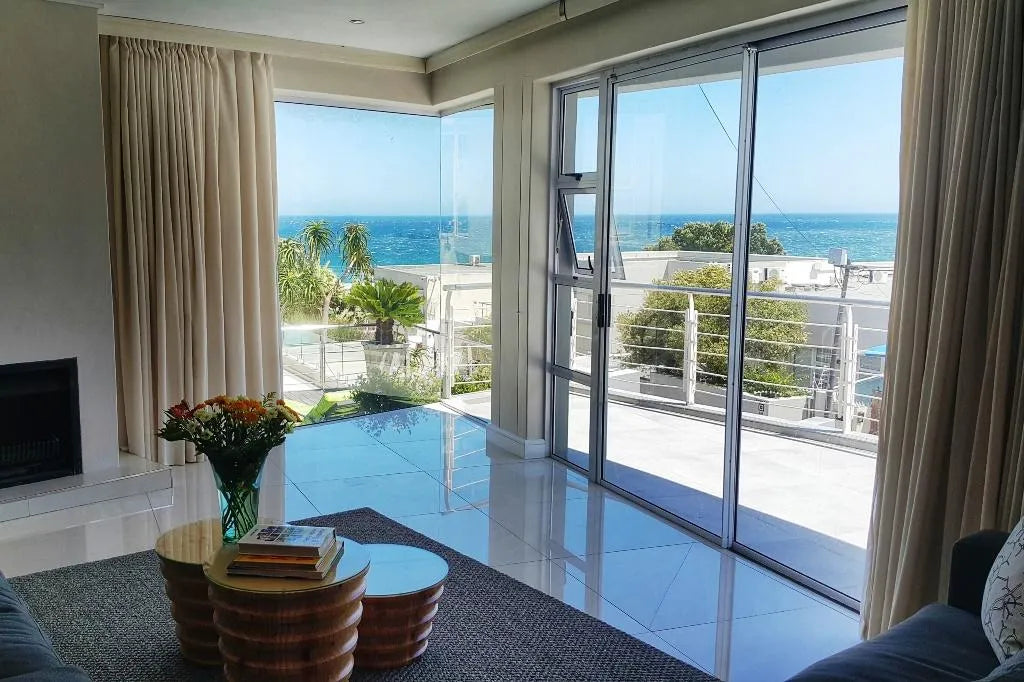 ocean view from the Living Area at Camps Bay Beach House, Cape Town, South Africa.