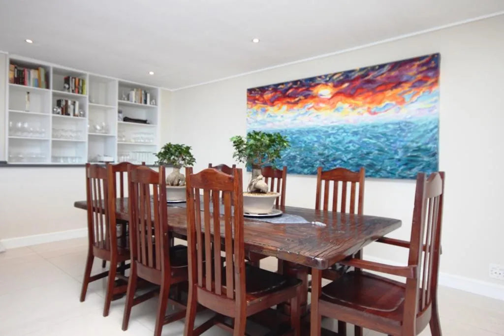 Dining Area at Camps Bay Beach House, Cape Town, South Africa.