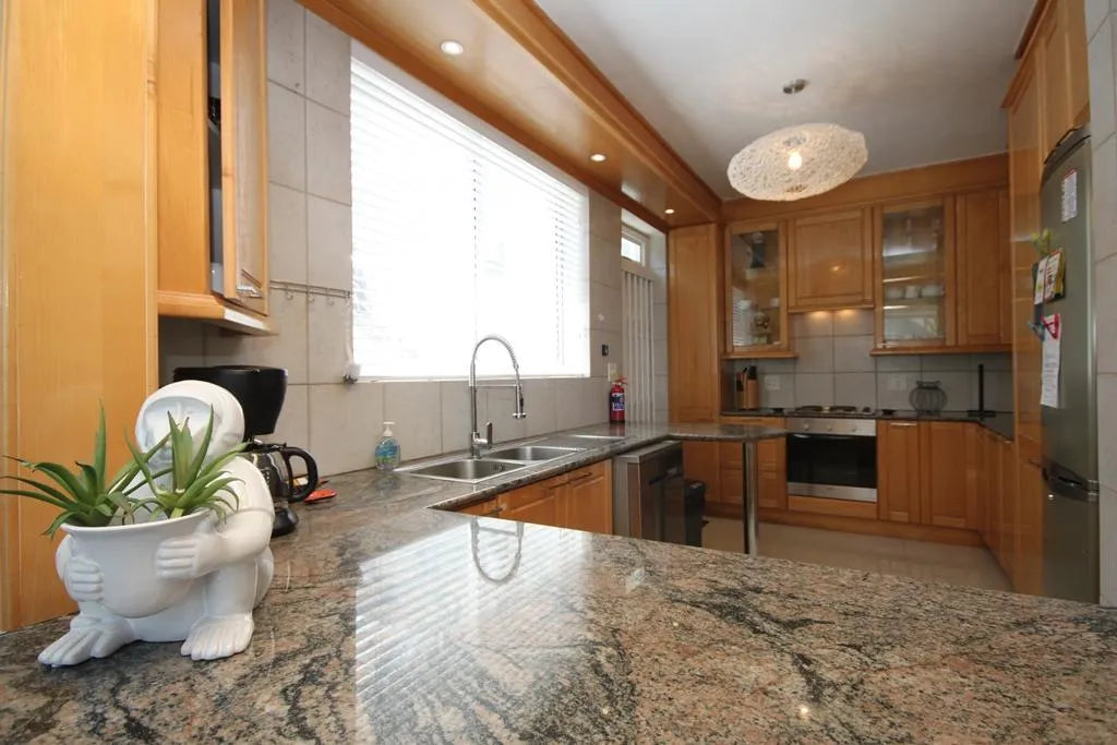 Kitchen at Camps Bay Beach House, Cape Town, South Africa.